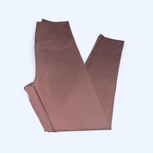 OFFLINE by Aerie High-Waisted Goals Ribbed Legging Size M in Chocolate Brown